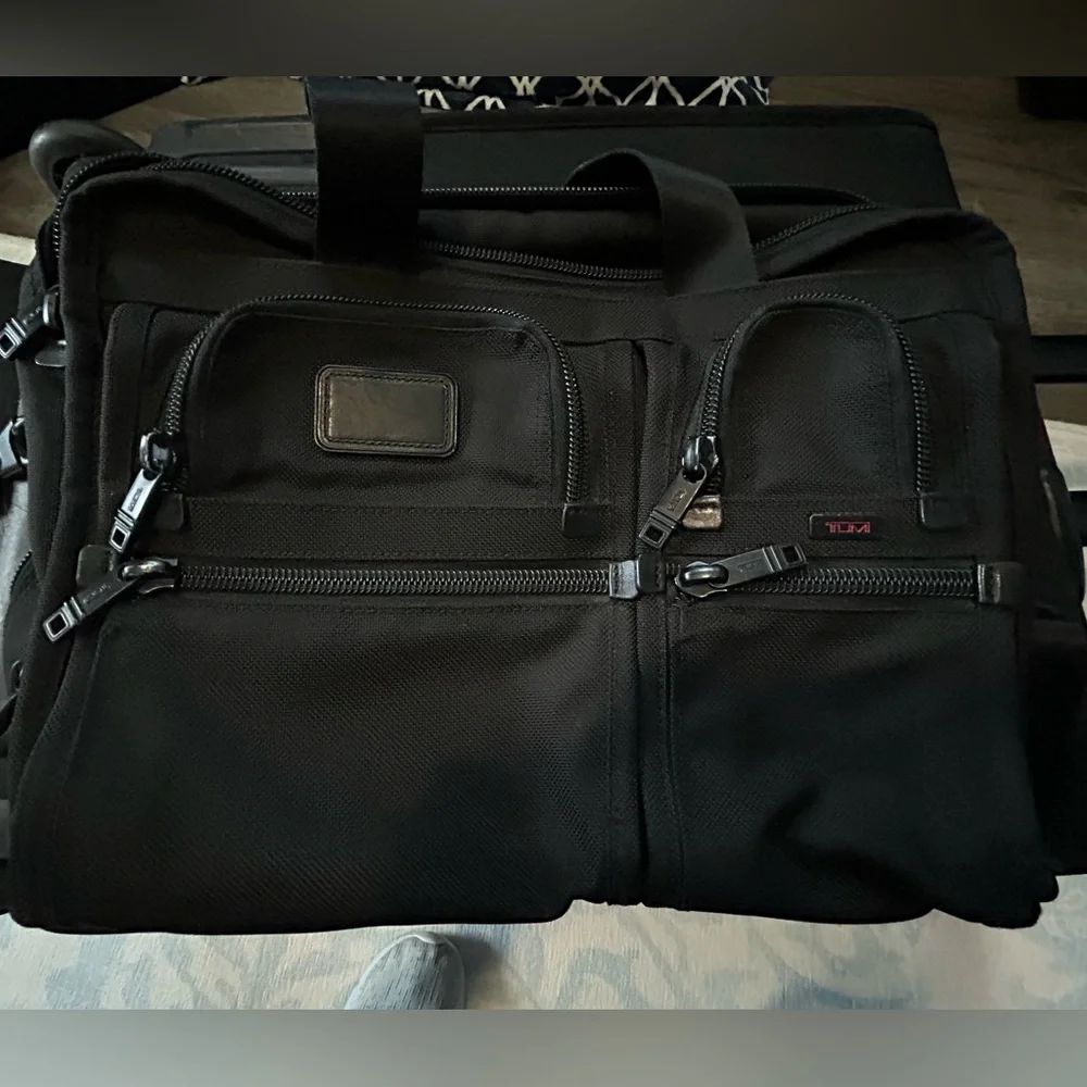 Tumi Alpha laptop briefcase